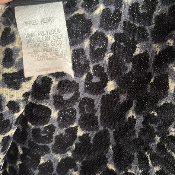 Leopard Open Back Midi Dress - Picture 8 of 8